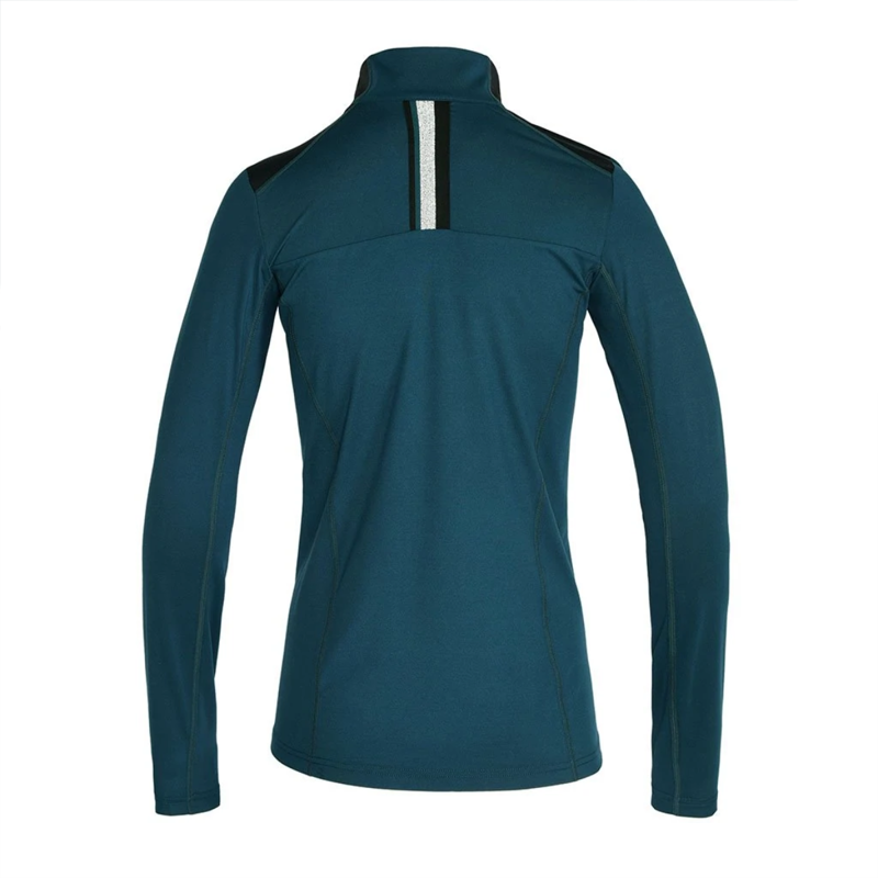 Kingsland KLNicole Ladies 1/2 Zip Training Shirt - Blue Reflecting Pond-1